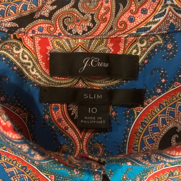 J. Crew dress shirt. NWOT. Size 10. - Picture 2 of 8